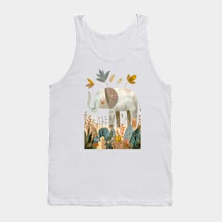 Elephant in the jungle Tank Top